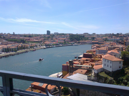 Vista estação do Porto